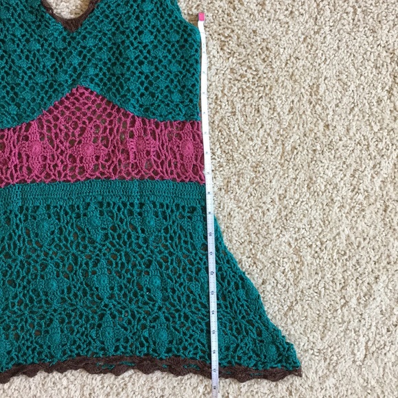 Anthropologie | Crocheted Tank Top Lily White XS - Picture 6 of 7